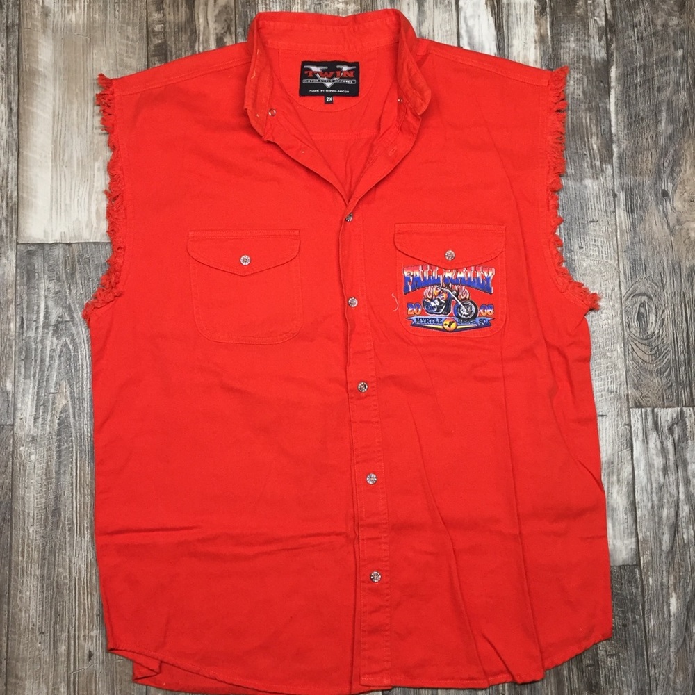 NWOT V twin motorcycle apparel XXL fall rally 2008